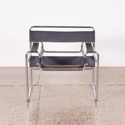 A Black Wassily Style Chair A/F