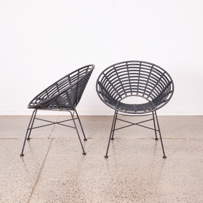 A Pair Of Outdoor Coolie Chairs