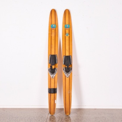 A Pair Of Vintage Rosenheimer Water Skis
