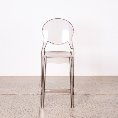 An Igloo Bar Stool by Luisa Battaglia for Scab Italy