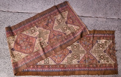 An Antique Hand Knotted Persian Rug AF