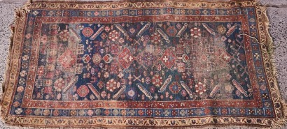 An Antique Hand Knotted Persian Rug A/F