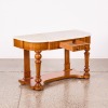 A Late Victorian Mahogany Washstand With A Shaped Marble Top - 2