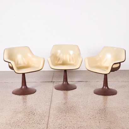 A Trio of Sebel Tub Chairs A/F