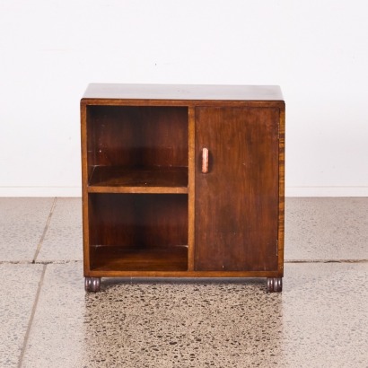 A Vintage Solid Wood Storage Cabinet
