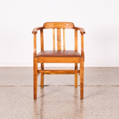 A 1930s Curved Backed Chair A/F