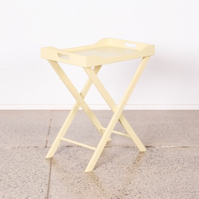 A Butlers Tray On Foldable Stand