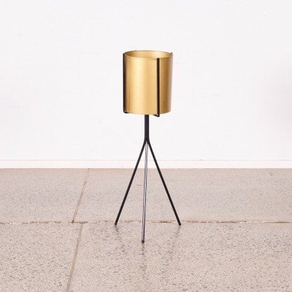 A Vintage Metal Plant Stand