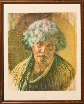 A Charles Goldie Reproduction Print