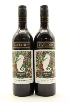 (2) 2021 Taylors Wakefield Promised Land Cabernet Sauvignon, South Australia