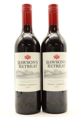 (2) 2021 Rawson's Retreat Shiraz - Cabernet Sauvignon, South Australia
