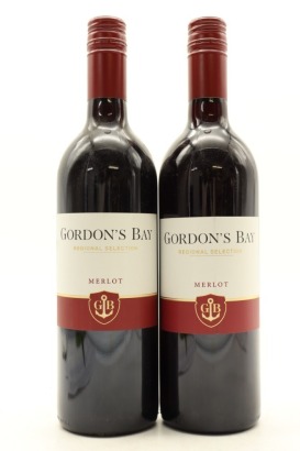 (2) NV Gordon's Bay Regional Selection Merlot, New Zealand
