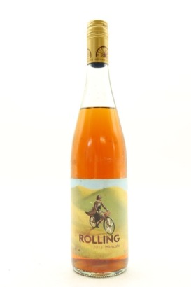(1) 2013 Cumulus Wines Rolling Moscato Rose, Central Ranges