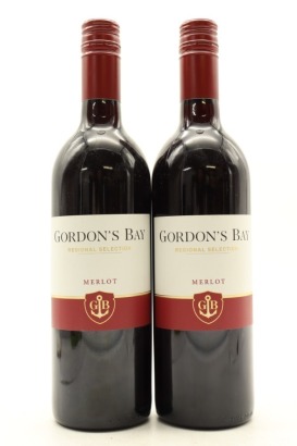 (2) NV Gordon's Bay Regional Selection Merlot, New Zealand