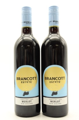 (2) 2020 Brancott Estate Merlot, New Zealand