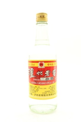 (1) LuZhou LaoJiao Erqu Jiu, Chinese Baijiu 52% ABV, 500ml