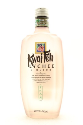 (1) De Kupyer Kwai Feh Lychee Liqueur, Netherlands, 20% ABV, 700ml