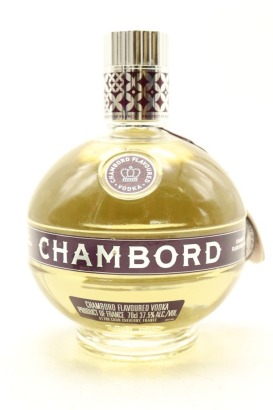 (1) Chambord Flavored Vodka, France, 37.5% ABV, 700ml