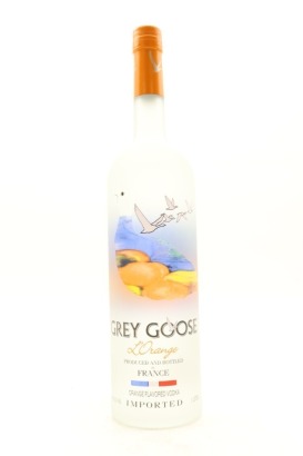 (1) Grey Goose 'L'Orange' Flavored Vodka, France, 40% ABV, 1000ml