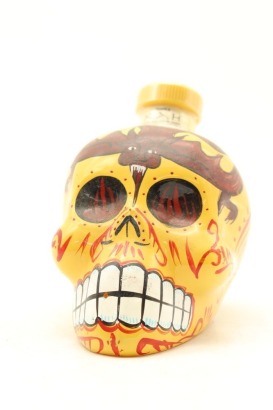 (1) KAH Reposado Tequila Skull, 55% ABV, 750ml