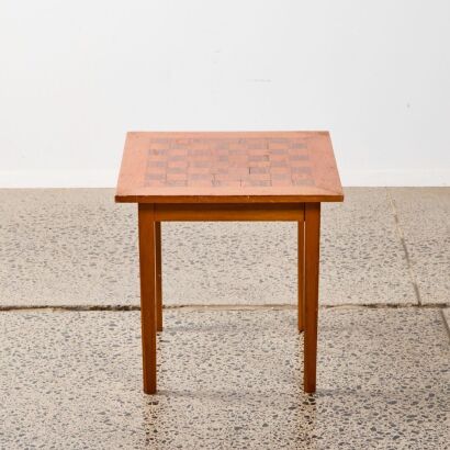 A Wooden Chess Table