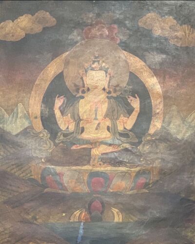 A Chinese Tibet Thangka