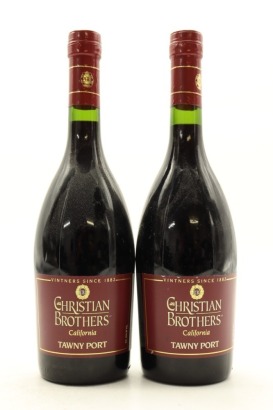 (2) The Christian Brothers Tawny Port, California