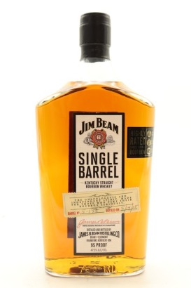 (1) Jim Beam Single Barrel Kentucky Straight Bourbon Whiskey, 47.5% ABV, 750ml