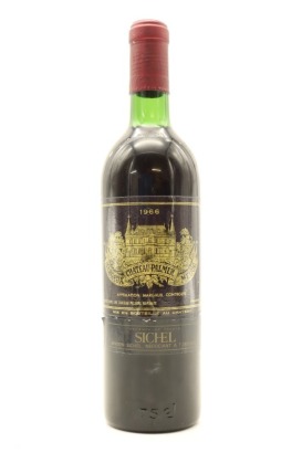 (1) 1966 Chateau Palmer, Margaux [JR19] (US)