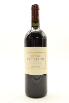 (1) 2005 Te Mata Estate Coleraine, Hawke's Bay