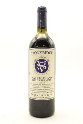 (1) 1996 Stonyridge Vineyard Larose, Waiheke Island [BC96] (MS)