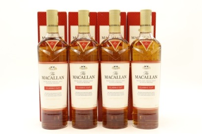 (1) The Macallan Classic Cut 2020 - 2023 Limited Release Single Malt Scotch Whisky, 4 Bottles Sold as One Lot (GB)