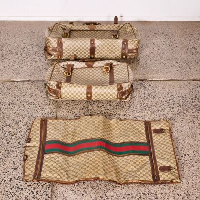 Three Items Of Vintage Gucci Luggage