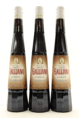 (3) Galliano Ristretto Coffee Liqueur, Italy, 30% ABV, 500ml