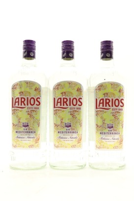 (3) Larios Mediterranean Gin, Spain, 37.5% ABV, 1000ml