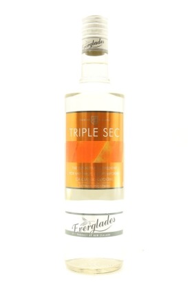 (1) Everglades Triple Sec Liqueur, New Zealand, 13.9% ABV, 700ml