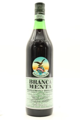 (1) Fernet Branca Menta Liqueur, Italy, 28% ABV, 1000ml