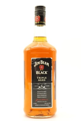 (1) Jim Beam 'Black' Triple Aged Kentucky Straight Bourbon Whiskey, 43% ABV, 1000ml