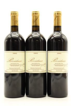 (3) 2002 Providence Private Reserve Merlot - Cabernet Franc - Malbec, Matakana