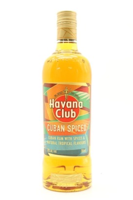(1) Havana Club Cuban Spiced Rum, 35% ABV, 700ml
