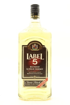 (1) Label 5 Classic Black Blended Scotch Whisky, 40% ABV, 1000ml