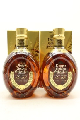 (2) Dimple-Pinch-Haig & Haig Golden Selection Blended Scotch Whisky, 40% ABV, 700ml (GB)