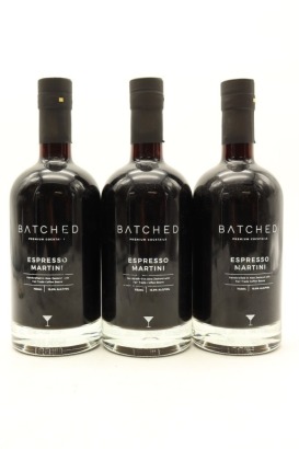 (3) Batched Espresso Martini, New Zealand, 13.9% ABV, 725ml