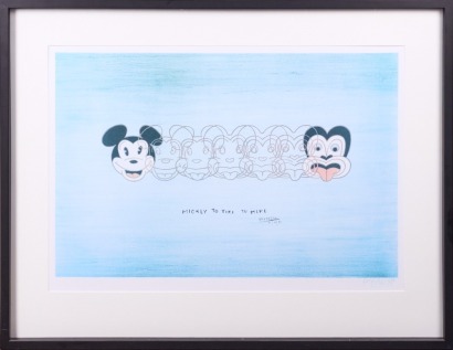 An Open Edition Dick Frizzell Print AF