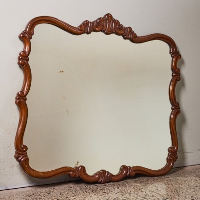 A Large Gold Gilt Mirror