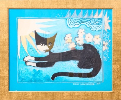 A Framed Rosina Wachtmeister Replica Print