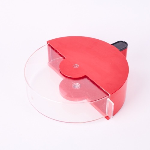 A Guzzini Italy Red Cake Box