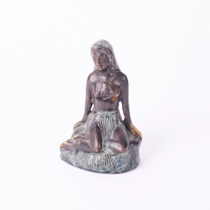 A Small Bronze Pania of the Reef Figure