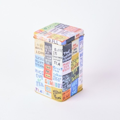 A Tea Caddy by Dick Frizzell for Bell Tea