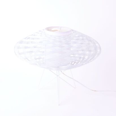 A UFO Style Table Lamp